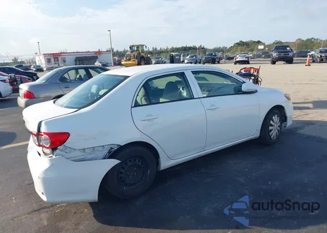 2013 Toyota Corolla L из США, поврежденный, VIN 5YFBU4EEXDP139296